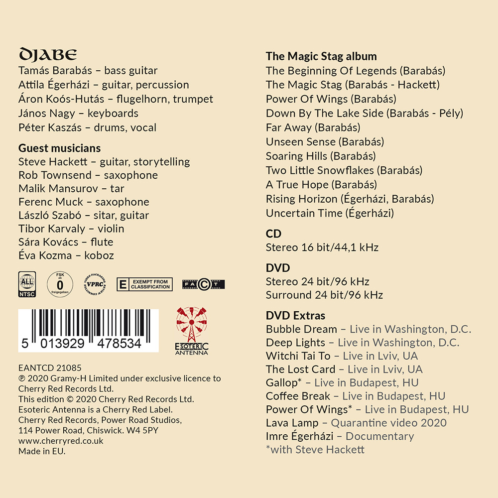 kiadvany_djabe_magic_stag_cd_dvd_front Djabe – The Magic Stag (CD+DVD) back cover
