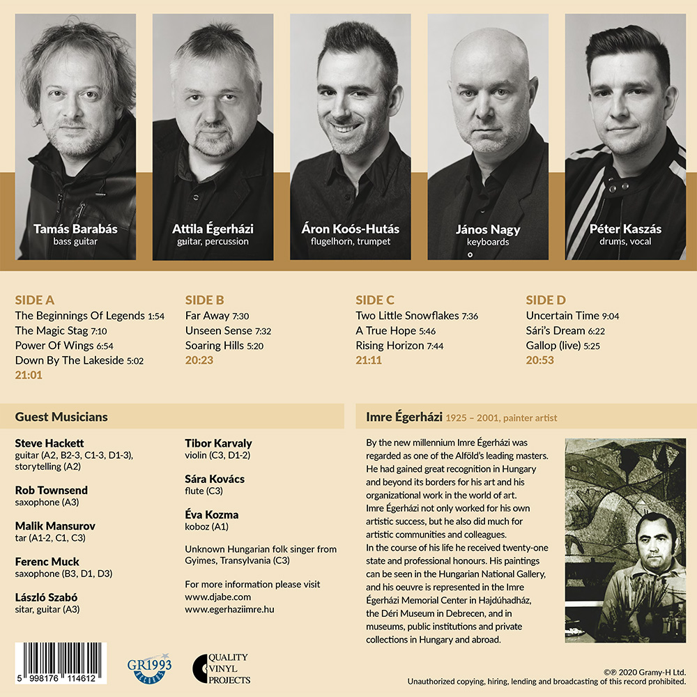 Djabe – The Magic Stag (2LP+DVD) back cover